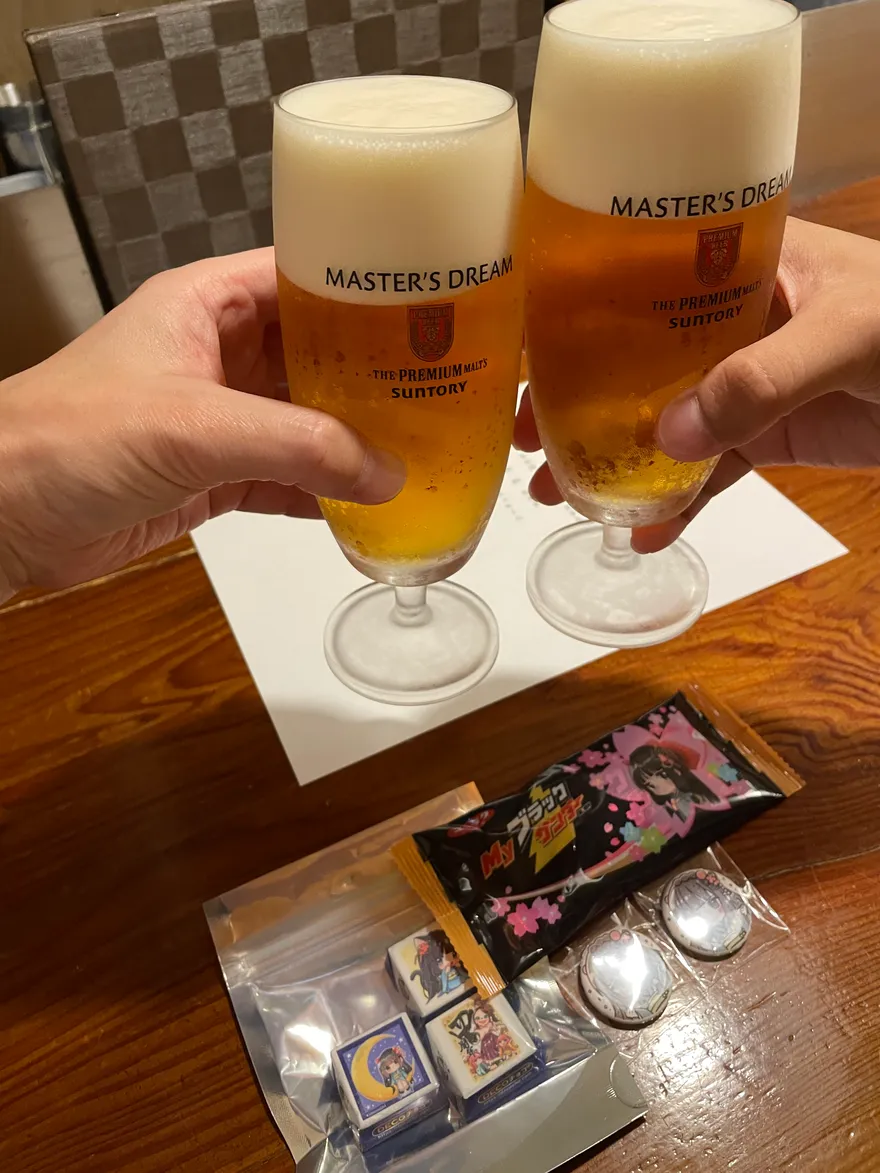 ホルダー飲み会 with おすいちさん